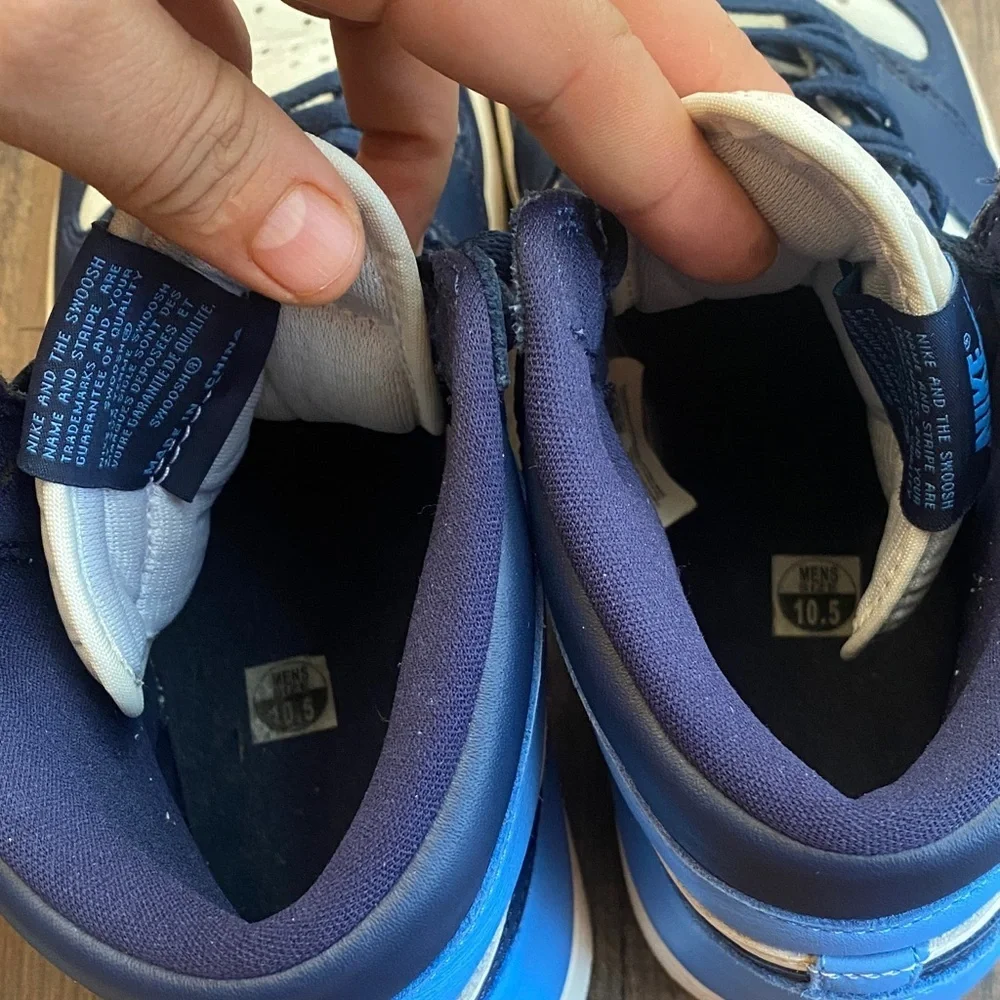 2019 Air Jordan Retro High OG obsidian Tops in Blue and Black